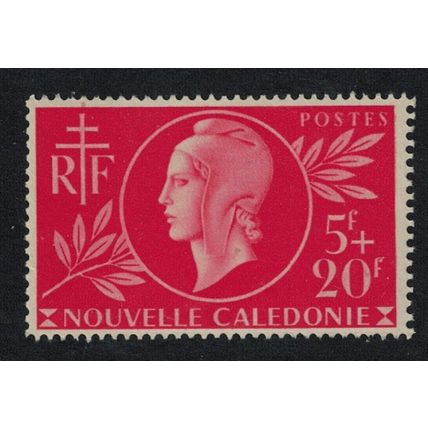 New Caledonia Mutual Aid and Red Cross Funds 1944 MNH SG#288