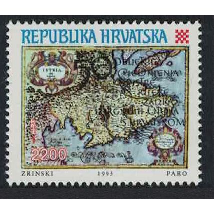 Croatia Istria Rijeka and Zadar into Croatia 1993 MNH SG#253