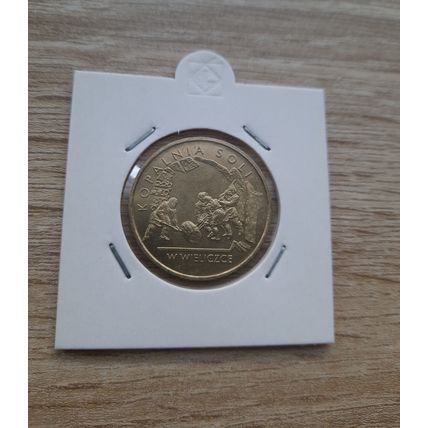 Polen 2 Zloty 2001 - Salzbergwerk Wieliczka - . Münze