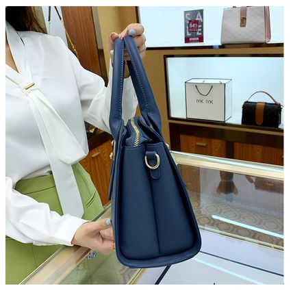 Women Purses and Handbags Top Handle Satchel Shoulder Bags Blue