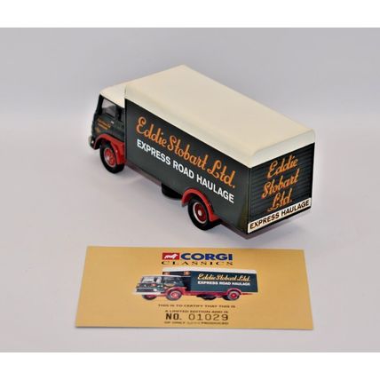 Corgi Classics 22702 BEDFORD TK 4 WHEEL BOX VAN LORRY EDDIE STOBART LTD
