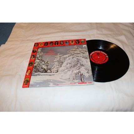 A VERY MERRY CHRISTMAS VOLUME TWO Various Artists LP STEREO Grants JOHNNY CASH