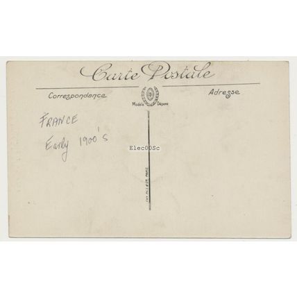 CALAIS Le Monument Jacquard 1910 France early 20th C. RPPC LL No. 184