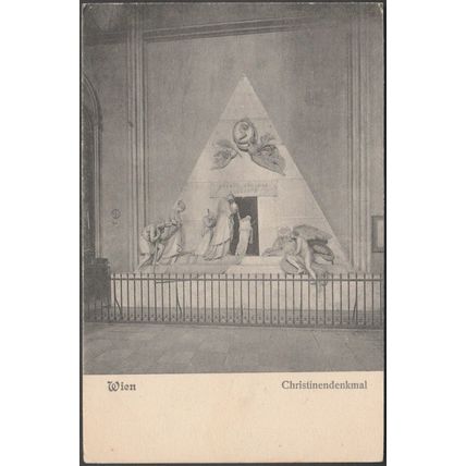Christinendenkmal, Wien, c.1900-05 - Brüder Köhn AK
