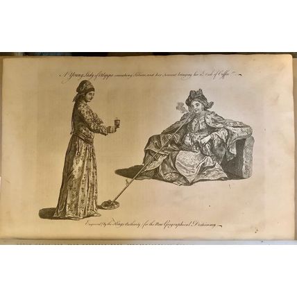 BARROW, John. A NEW GEOGRAPHICAL DICTIONARY, 1760, 133 MAPS AND PRINTS, FOLIOS