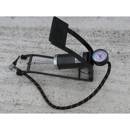 (faulty) Eclipse Foot Pump w/ Pressure Gauge Air Inflator Car Bicycle bike mtb