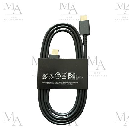 Genuine Original Samsung USB-C to USB-C Super Fast Charging Cable Black 1m