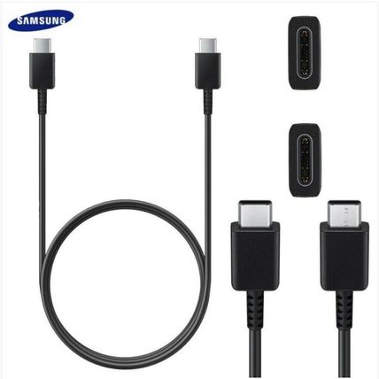 Genuine Original Samsung USB-C to USB-C Super Fast Charging Cable Black 1m
