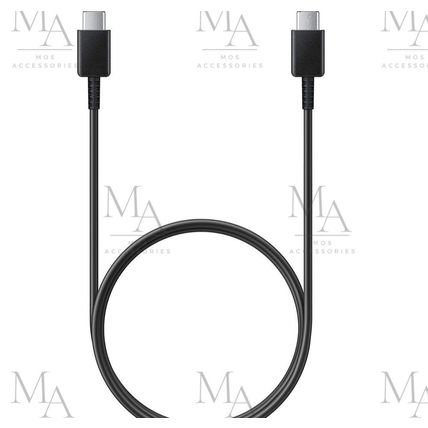 Genuine Original Samsung USB-C to USB-C Super Fast Charging Cable Black 1m