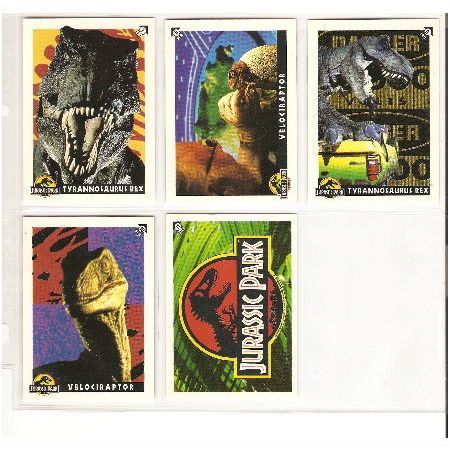 JURASSIC PARK ' 88 card 11 STICKER set ' ( 1993 )