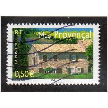 FRA 2003 50c 'REGIONS (2ND SERIES) (EX M/S)' FINE USED (EBID20473)
