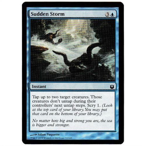 Magic the Gathering - Born of the Gods - #53/165 - Sudden Storm