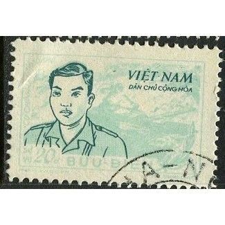 NORTH VIETNAM 1956 SG NO50 - #2 cancelled