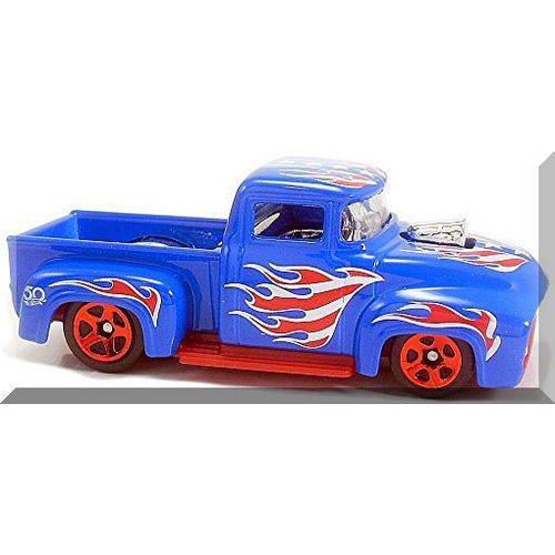 Hot Wheels - Custom '56 Ford Truck: Stars & Stripes Series #05/10 (2018) *Blue*