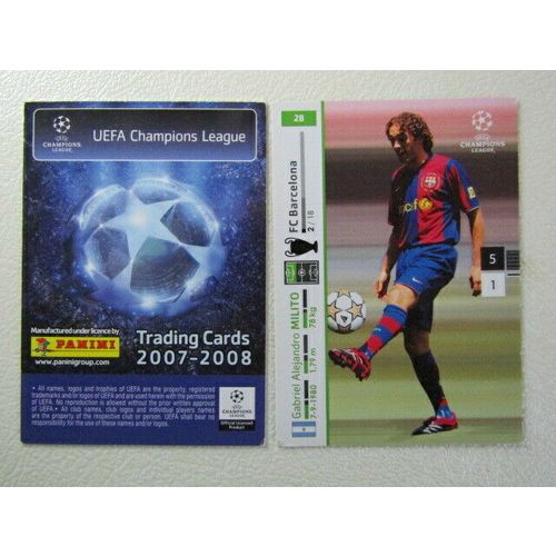 Panini UEFA 2007-2008 Champions League Football Card Variants (ef1)