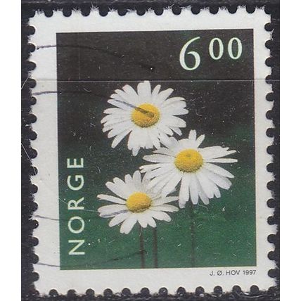NORWEGEN NORWAY [1997] MiNr 1234 ( O/used ) Blumen