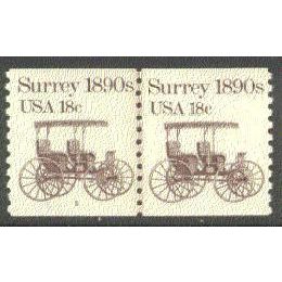 1907 18c Surrey Fine MNH Dry Gum CNP Left 5 V0482