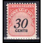 J98 30c Postage Due Average MNH KA0853