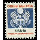 O127 1c Eagle Fine MNH G0442