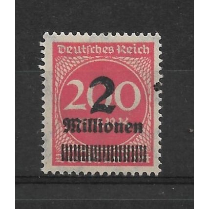 Germany.SG302 2M on 200m Red.Mounted Mint.Nov21