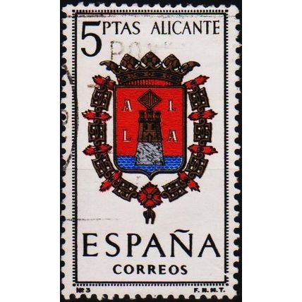 Spain.. 1962 5p S.G.1469 Used