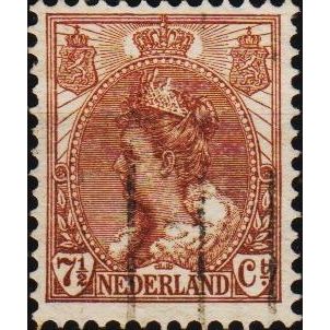Netherlands. 1898 7 1/2c S.G.178 Used