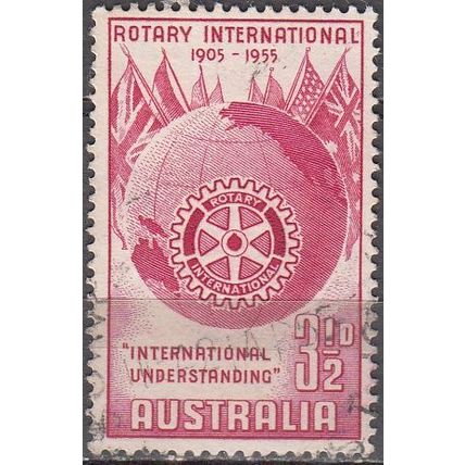 Australia 1955 Michel 251 O Cote (2005) 0.20 € 50 Ans Rotary International