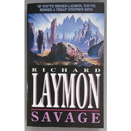 Savage, Richard Laymon, UK pb 1993