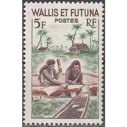 Wallis & Futuna 1957 Michel 183 Neuf ** Cote (2005) 2.70 € Fabrication d'un tapa