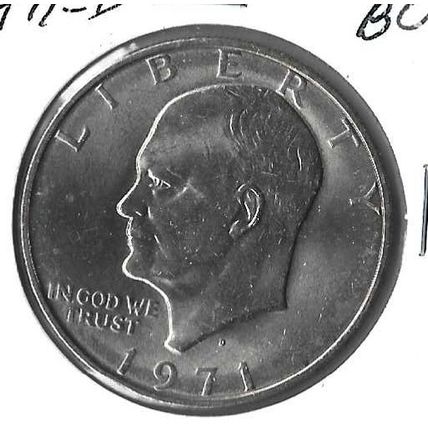 1971-D US Eisenhower Dollar BU