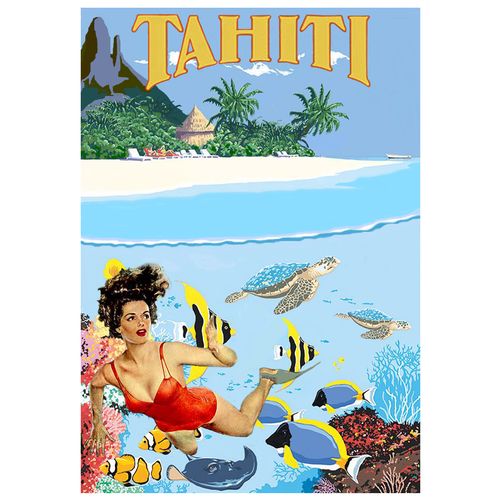 CARTE POSTALE - TAHITI