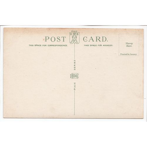 National Galleries and Princess Street Edinburgh Pixie Series Postcard