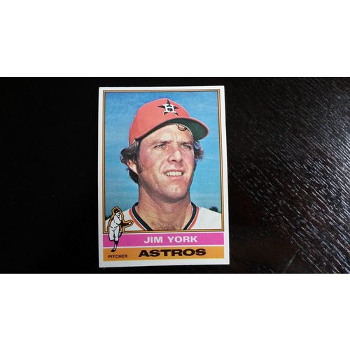 1976 Topps Card # 224 Jim York Excellent (5) Houston Astros