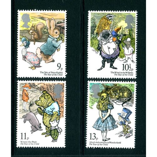 Great Britain 1979 Year Child Unmounted Mint NHM 2 SG 1091-1094 Sc 867-870 stamp