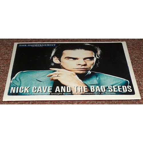 NICK CAVE : THE INDEPENDENT ON SUNDAY : ENHANCED PROMO CD : MUSIC AND VIDEO *