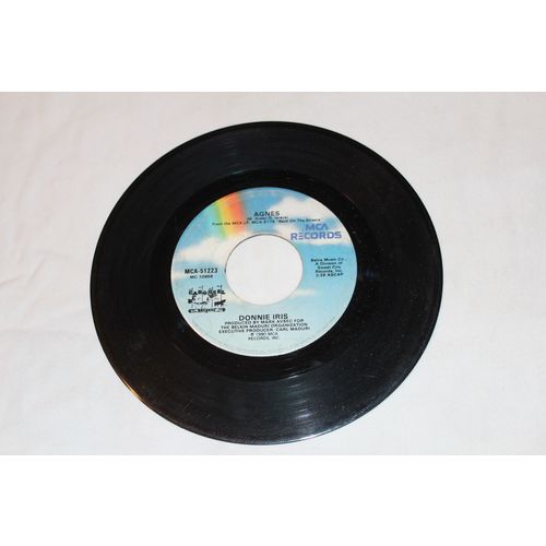 Donnie Iris 45-LOVE IS LIKE A ROCK/AGNES