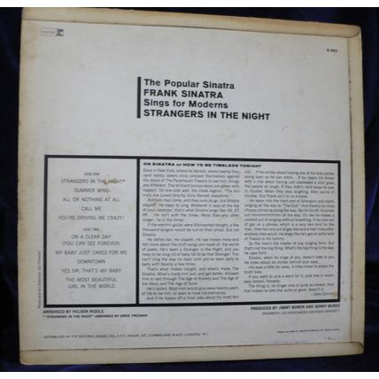 Frank Sinatra – Strangers In The Night - Reprise R1017