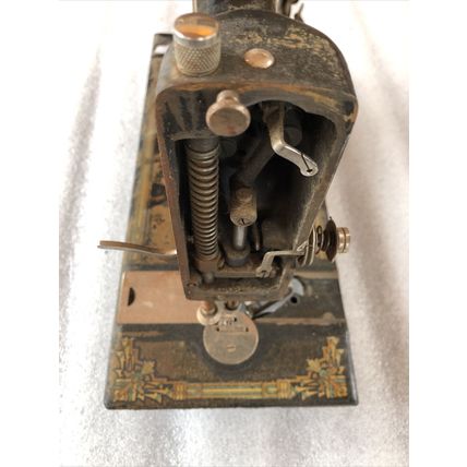 Vintage Treadle Sewing Machine Steampunk Repurpose Project Decoration Antique