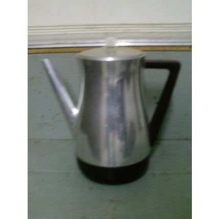 West Bend Coffee Percolator aluminum vintage 6-8 cups