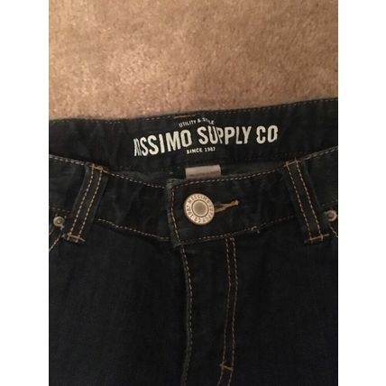 Mossimo Supply Co. Jean Shorts Pockets Blue Women’s Size 13 Fit 6