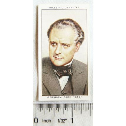 1934 Wills Radio Celebrities No. 15 Gershom Parkington