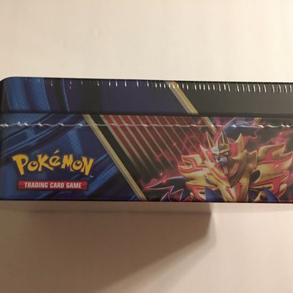 New Pokemon Holo Zamazenta Premium Tin
