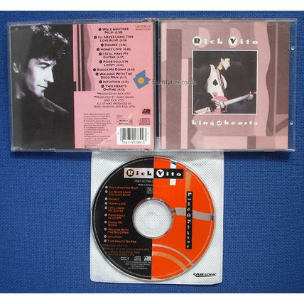 Rick Vito King Of Hearts 1992 Used CD Blues Rock USA