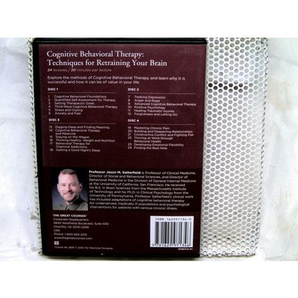The Great Courses Cognitive Behavioral Therapy Dvd