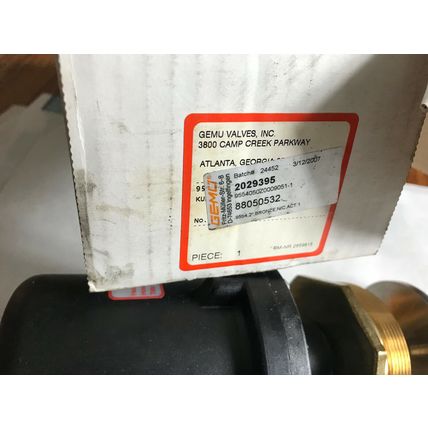 1/4" NPT GEMU 2029395,9554 50Z 9 51 1, PST 5,5-7,0 BAR,ANGLE SEAT GLOBE VALVE,SD