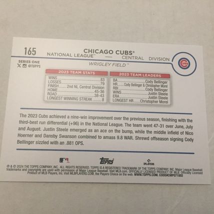 Various MLB Chicago Cubs Trading Cards