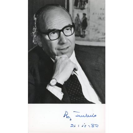 Roy Jenkins President EU Commission MP Politics 1982 Hand Signed Photo