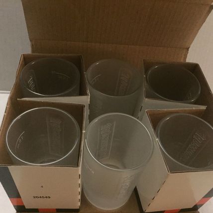 NEW Jagermeister Six Pack 1 Ounce Shot Glasses