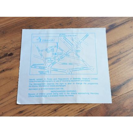 1988 Rugby League Challenge Cup Final Ticket – Halifax vs Wigan