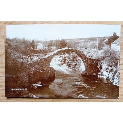 POSTCARD: OLD CARR BRIDGE: 1960's